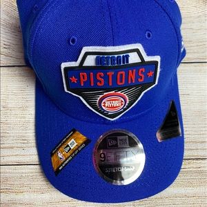 Detroit Pistons NBA New Era 9FIFTY Hat Adjustable